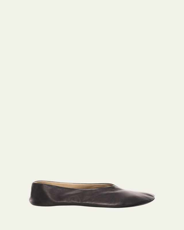 Stella Lambskin Ballerina Slippers